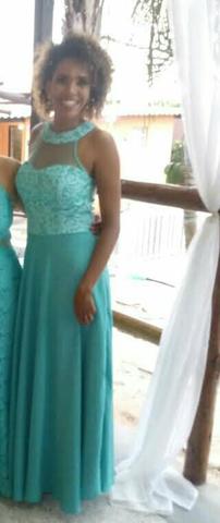 Vestido Azul Tiffany