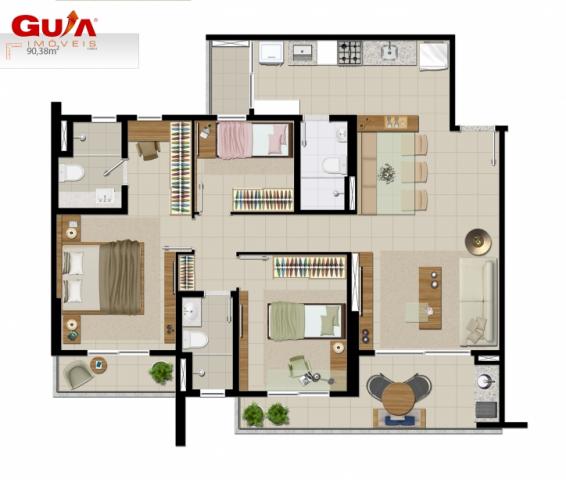Apartamento novo no bairro Guararapes - Foto 13
