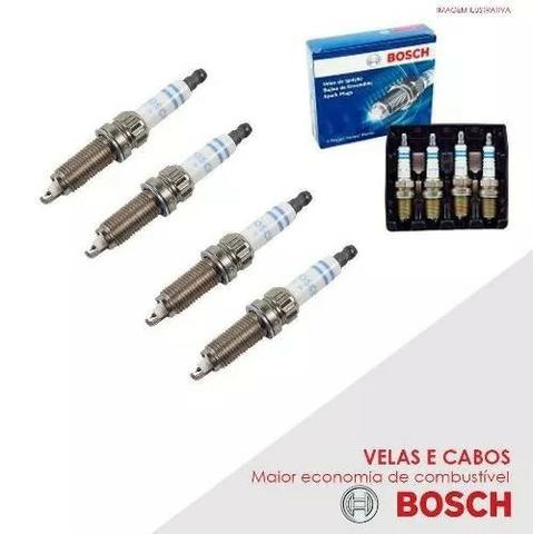 Kit Jogo Cabo Velas Bosch Uno G1 1.0 8v Fiasa Gasolina 84-94 - Foto 2