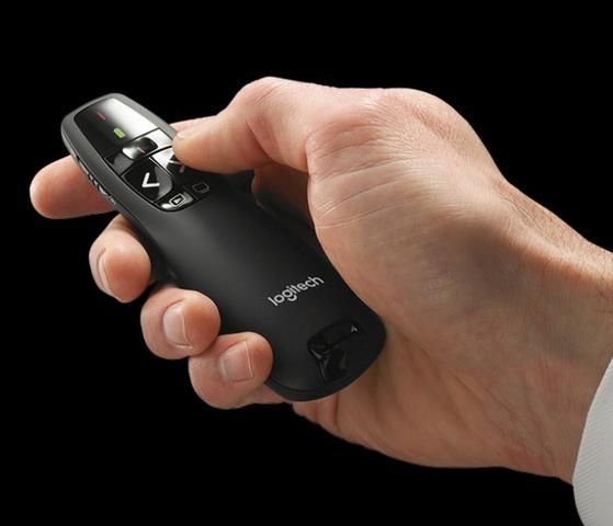 Apresentador Laserpoint R400 Logitech - Novo - Foto 4