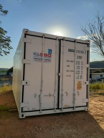 Container Frigorífico Refrigerado 20 pés tipo Câmara Fria Conteiner usado aço inox
