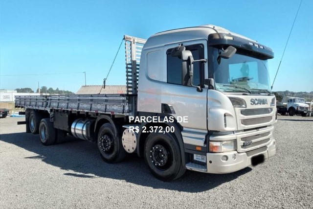 SCANIA P310 BITRUCK CARROCERIA COM CONTRATO DE SERVIÇO