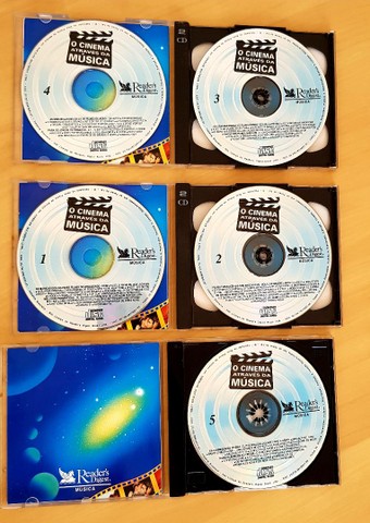 5 CDs O Cinema Através da Música - Reader's Digest - Foto 5
