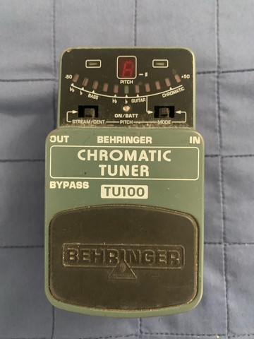 behringer chromatic tuner tu100