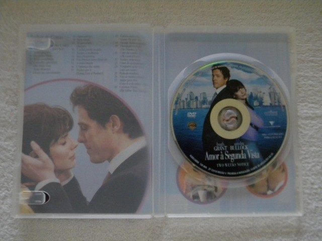 Dvd Amor a Segunda Vista Original (Sandra Bullock & Hugh Grant). - CDs,  DVDs etc - Jardim Caiçara, Cabo Frio 994802511 | OLX