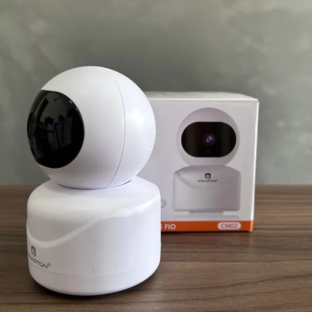 Câmera de Segurança Interna Inteligente Wifi Full Hd Robozinho - Foto 5