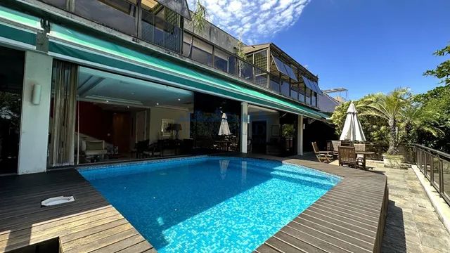 Incrível cobertura duplex, 611m², indevassada com vista para a Pedra da Gávea 1