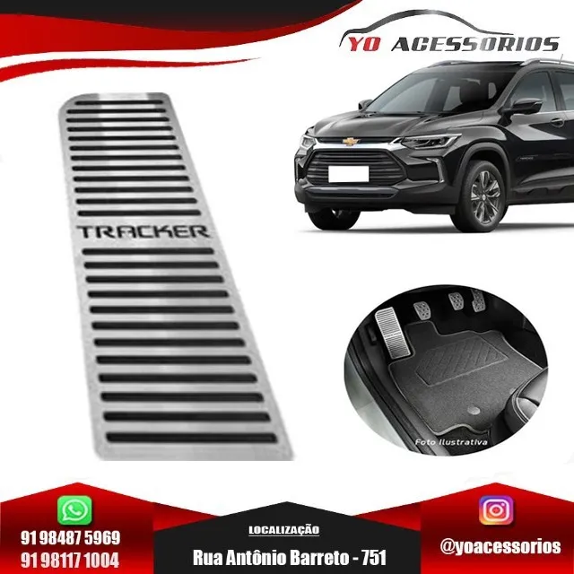 Descanso De Pé Aço Inox Tracker 2020 - 2021