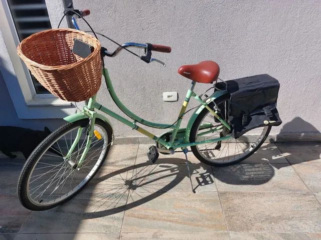 Bicicleta Mobele Imperial Completa Aro 26 Verde 7V
