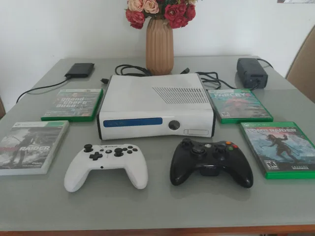 Xbox One S 4k Branco 500gb + 1 Controle + 1 Jogo - Valentes Games