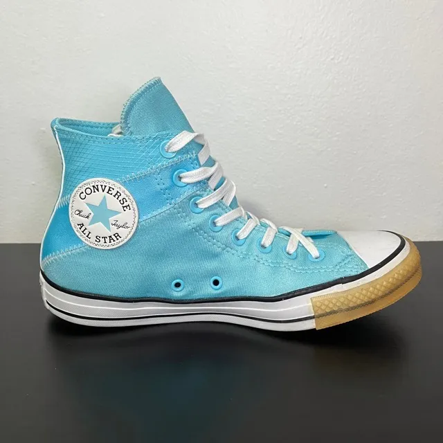 All Star Cano Alto Couro Preto, Tênis Feminino Converse Usado 82892210