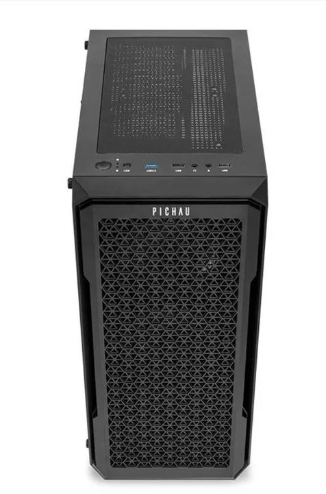 Gabinete Gamer Pichau APUS - Preto - Foto 2