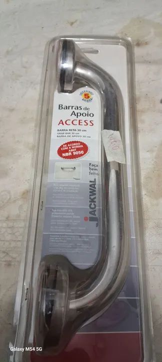 Barra de Apoio Access 30cm - NBR 9050 - Jackwal
