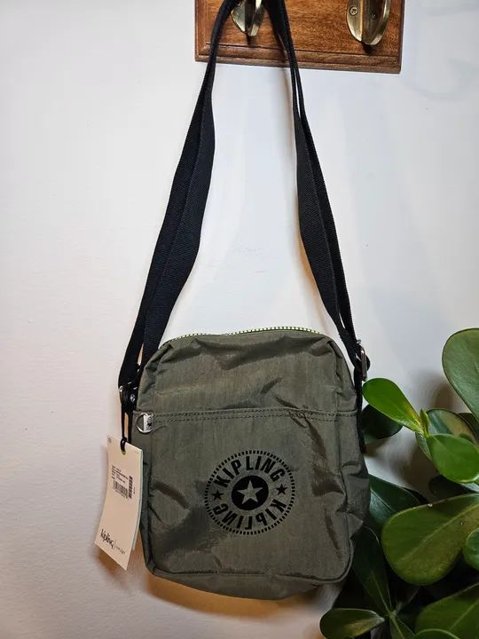 Bolsa Crossbody Kipling LITE Original Verde Militar - Foto 2