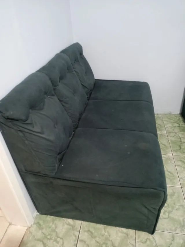 Sofa verde Sofás e Poltronas Uberaba, Curitiba 1282065256 OLX