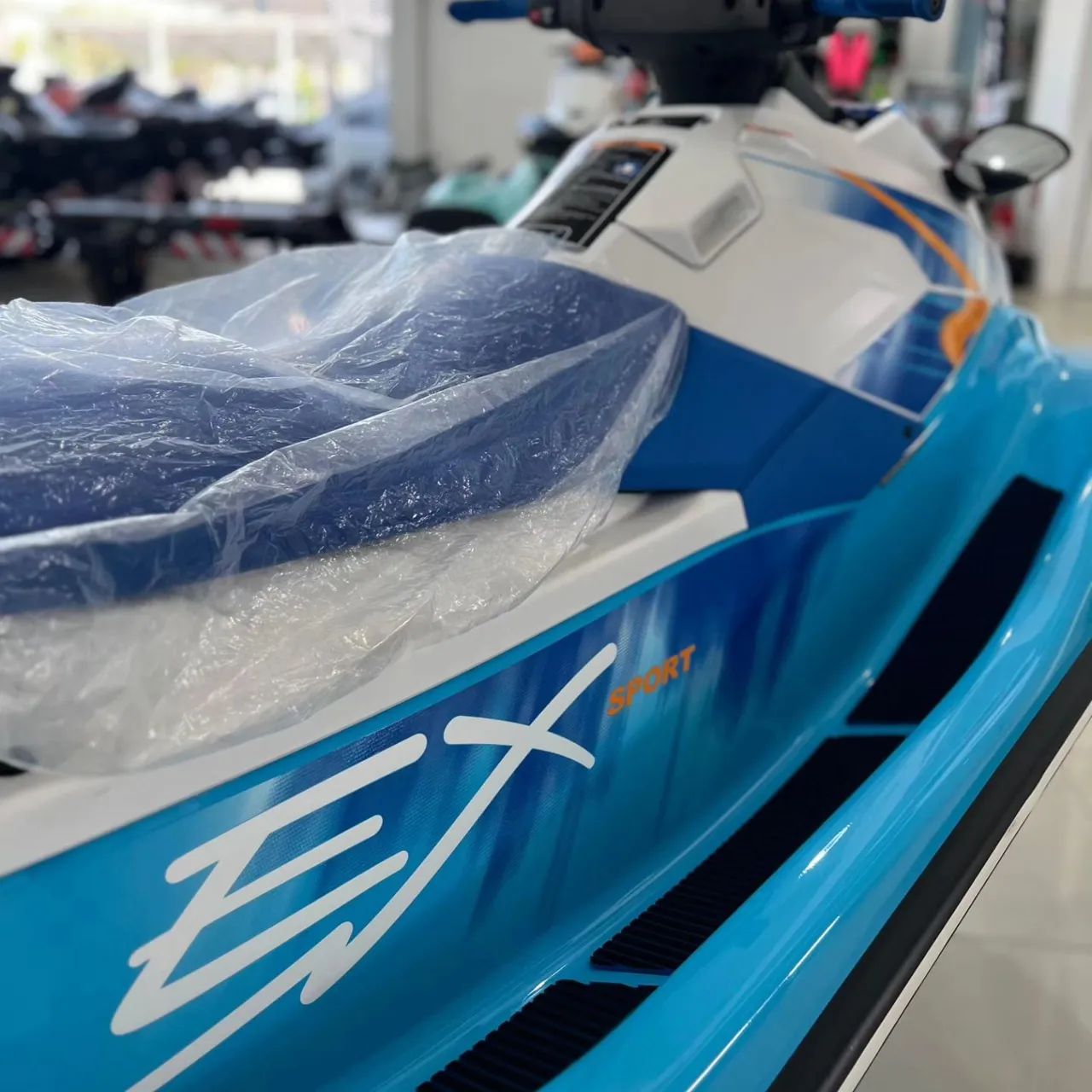JET SKI YAMAHA EX SPORT 2024 OKM, 3 Lugares, 110-Hp, Parcelo 36x - Foto 13