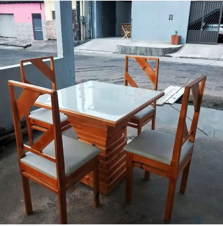 Oficina completa de móveis pallet  - Foto 4