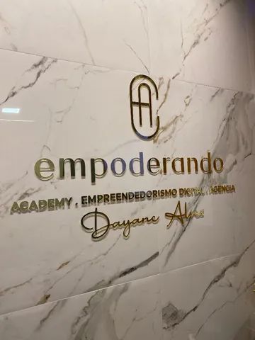 Letreiro em Acrílico Espelhado - Foto 4