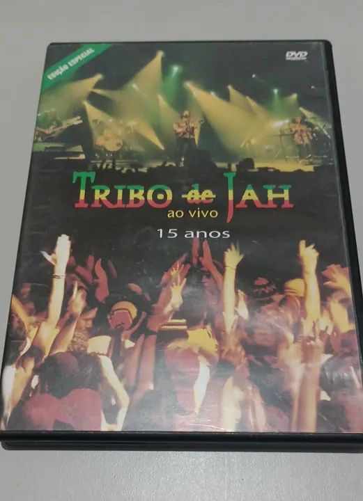 DVD Tribo de Jah - Ao Vivo 15 Anos