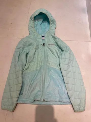 Casaco Columbia infantil veste 8/10 anos 