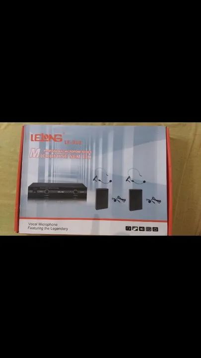 Microfone sem fio, labial e lapela Lelong profissional novo