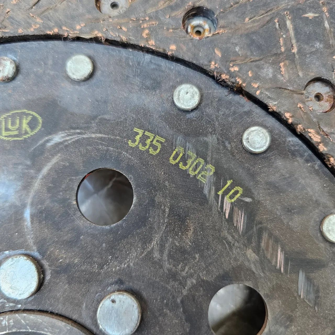 Trator valtra disco embreagem 350mm novo luk * - Foto 6