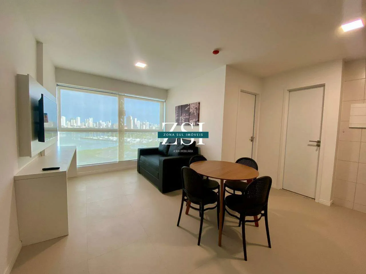Zona Sul Imóveis disponibiliza apt para locação no Novo Recife, Flat/Stúdio com 33,87m2 mo