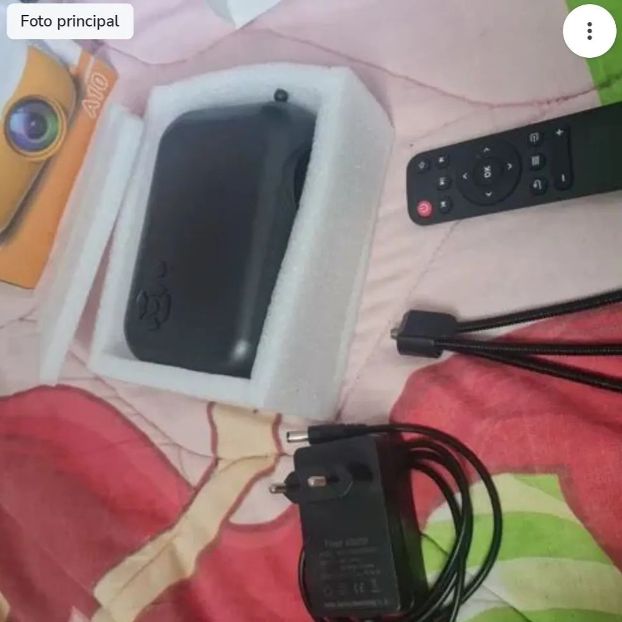 Mini projetor usado apenas 3 vezes  - Foto 3