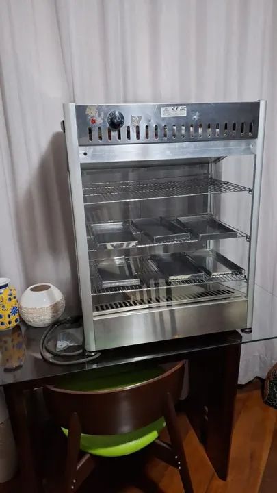 "ESTUFA INOX SEMI NOVA A VAPOR"
