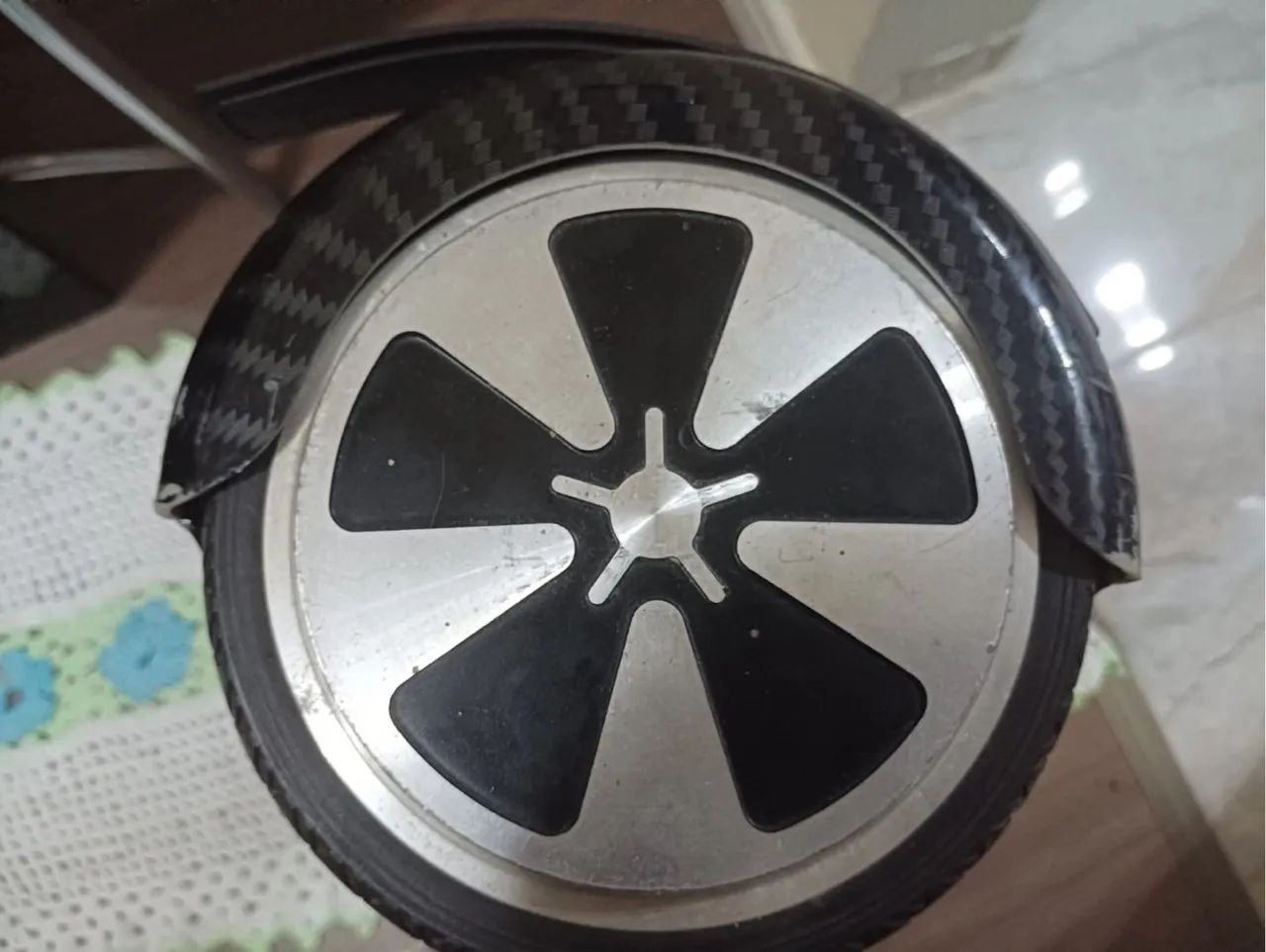 Hoverboard Two Dogs Balance Wheel Carbono - Foto 4