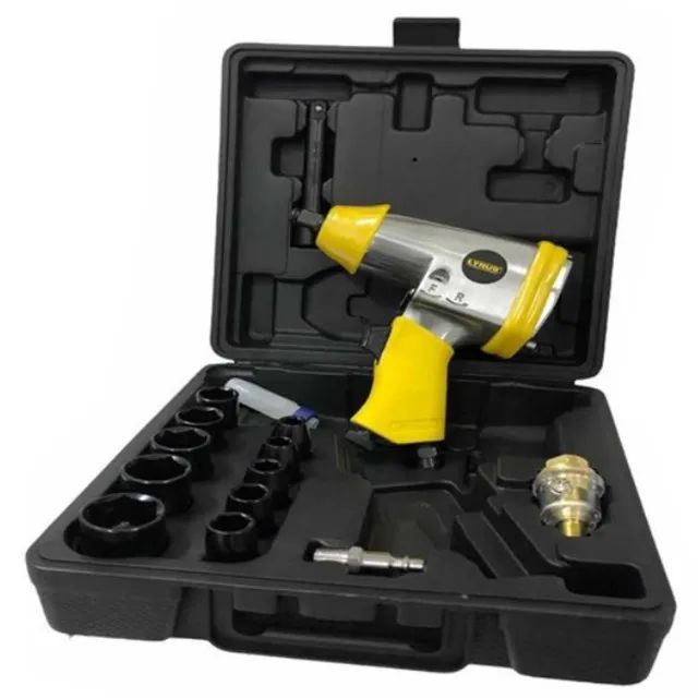 KIT CHAVE DE IMPACTO PNEUMÁTICA LYNUS KPL 1/2 - Foto 4