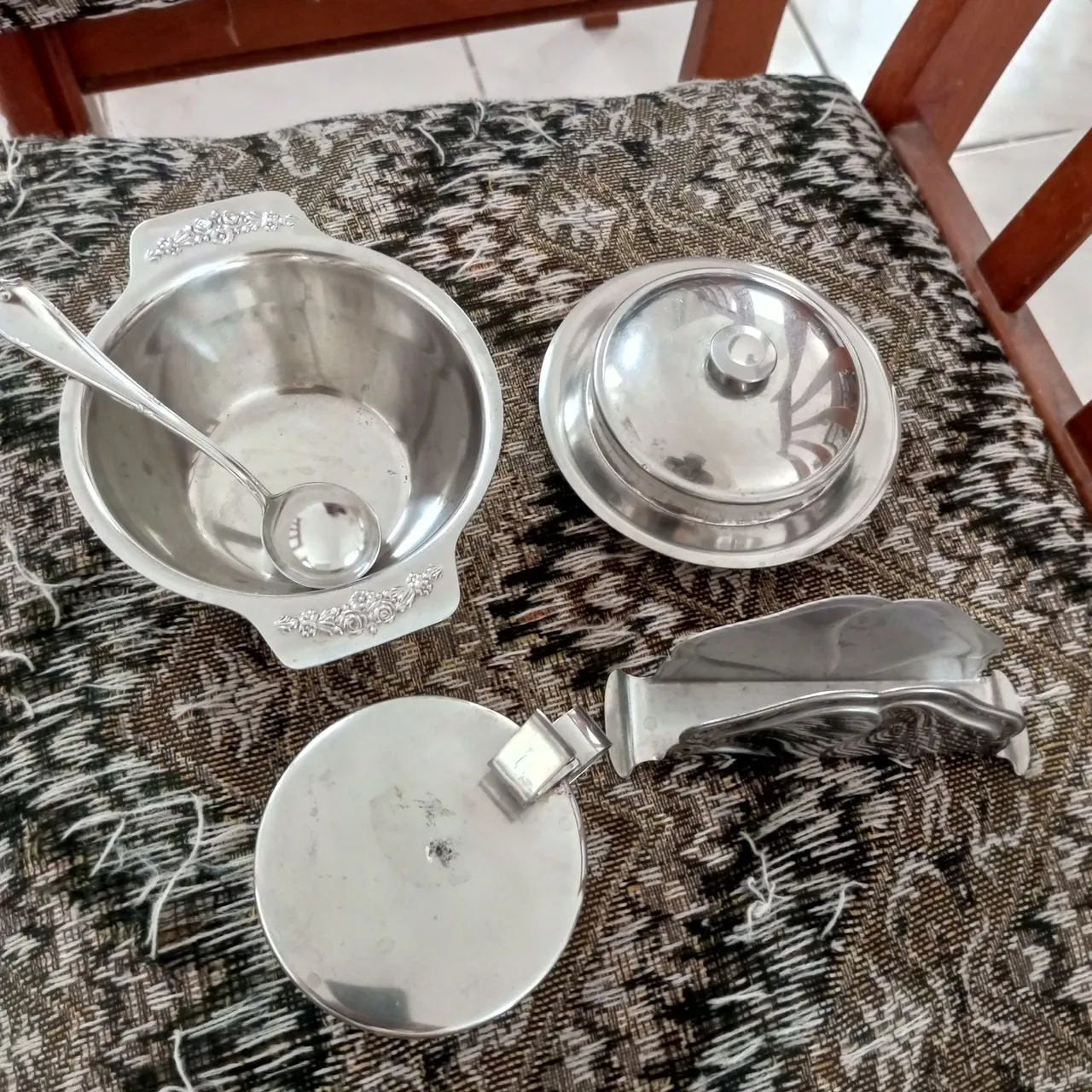 Conjunto Inox antigo