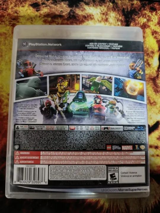 Jogo de ps3 Lego Marvel Super Herois original - Promoção! - Foto 2