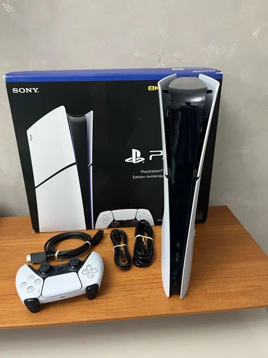 Play store 5 slim - Pego ps4+volta e parcelo  - Foto 2