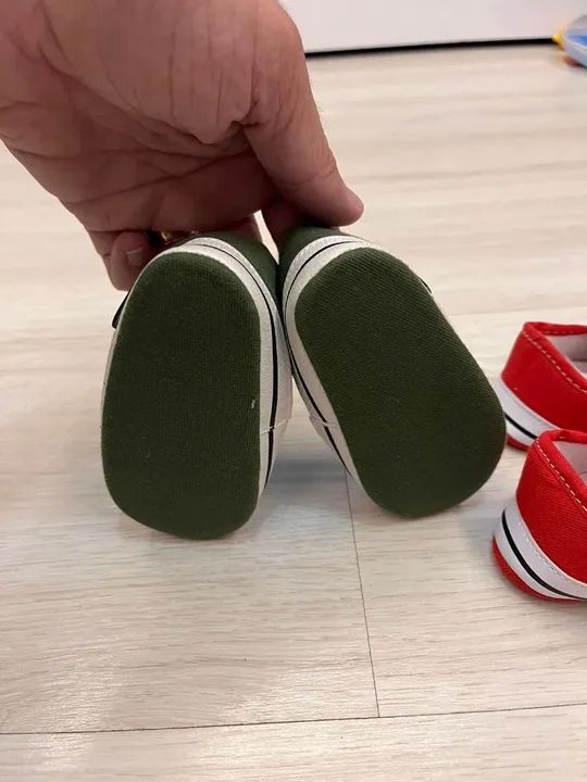 3 pares Calçados para Bebê - 3 a 6 meses - Foto 6