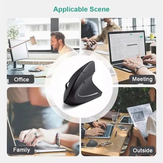 Mouse ergonômico  - Foto 4