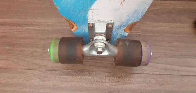 Longboard com rodas extras  - Foto 4