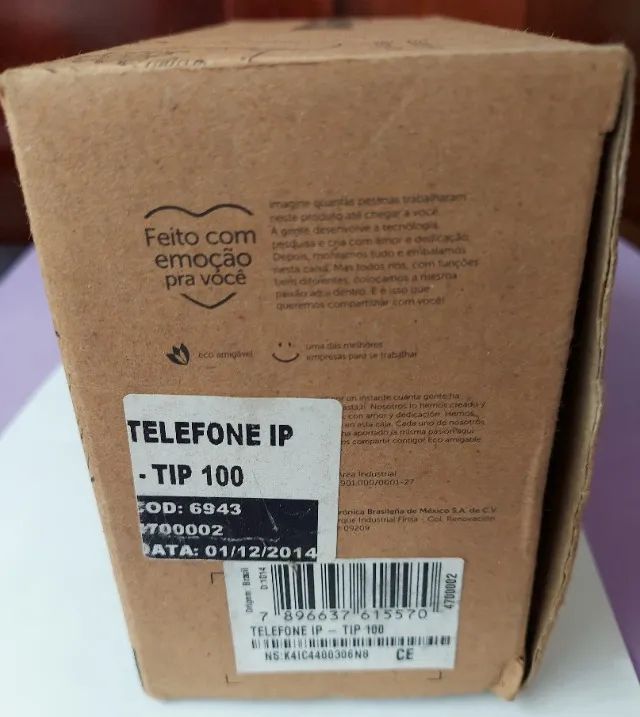 Telefone intelbras IP TIP  100 - Foto 3