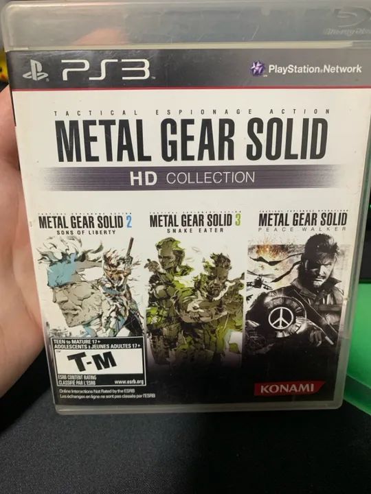 Metal Gear Solid HD Collection PS3