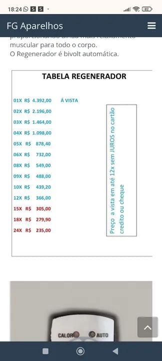 Regenerador corporal FG massageador  - Foto 5