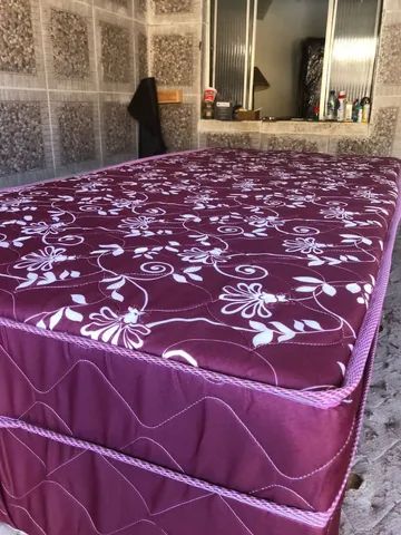 Cama box solteirão preço de fábrica 