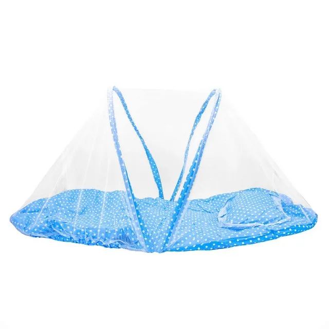 Mini Berço De Bebe Portátil Com Mosquiteiro Ninho Acolchoado - Foto 6