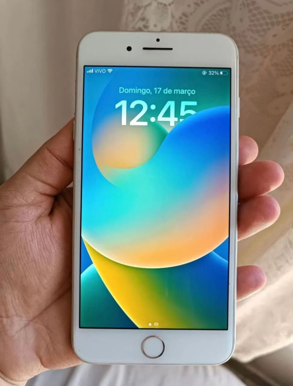 iPhonevdndi 8 plus em perfeito estado, nunca foi aberto  - Foto 2