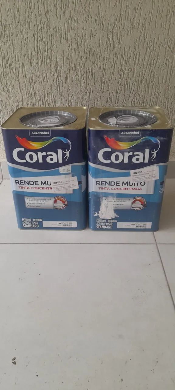 Tinta  branco  polar lata 16 litros  - Foto 2