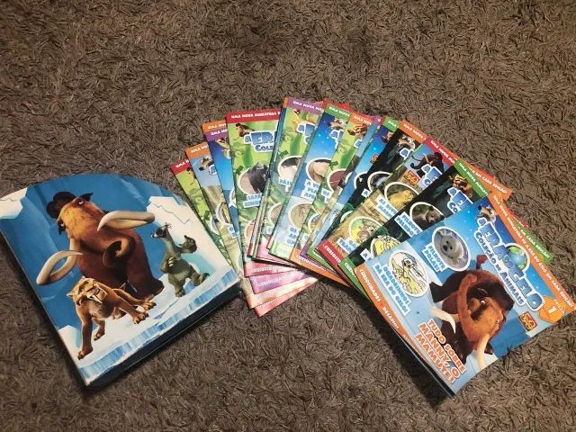 Coleção Com 23 Fascículos A Era Do Gelo + 1 Porta Revista Diversos