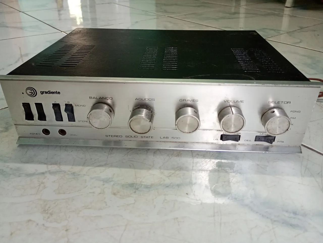 Amplificador Gradiente LAB 500