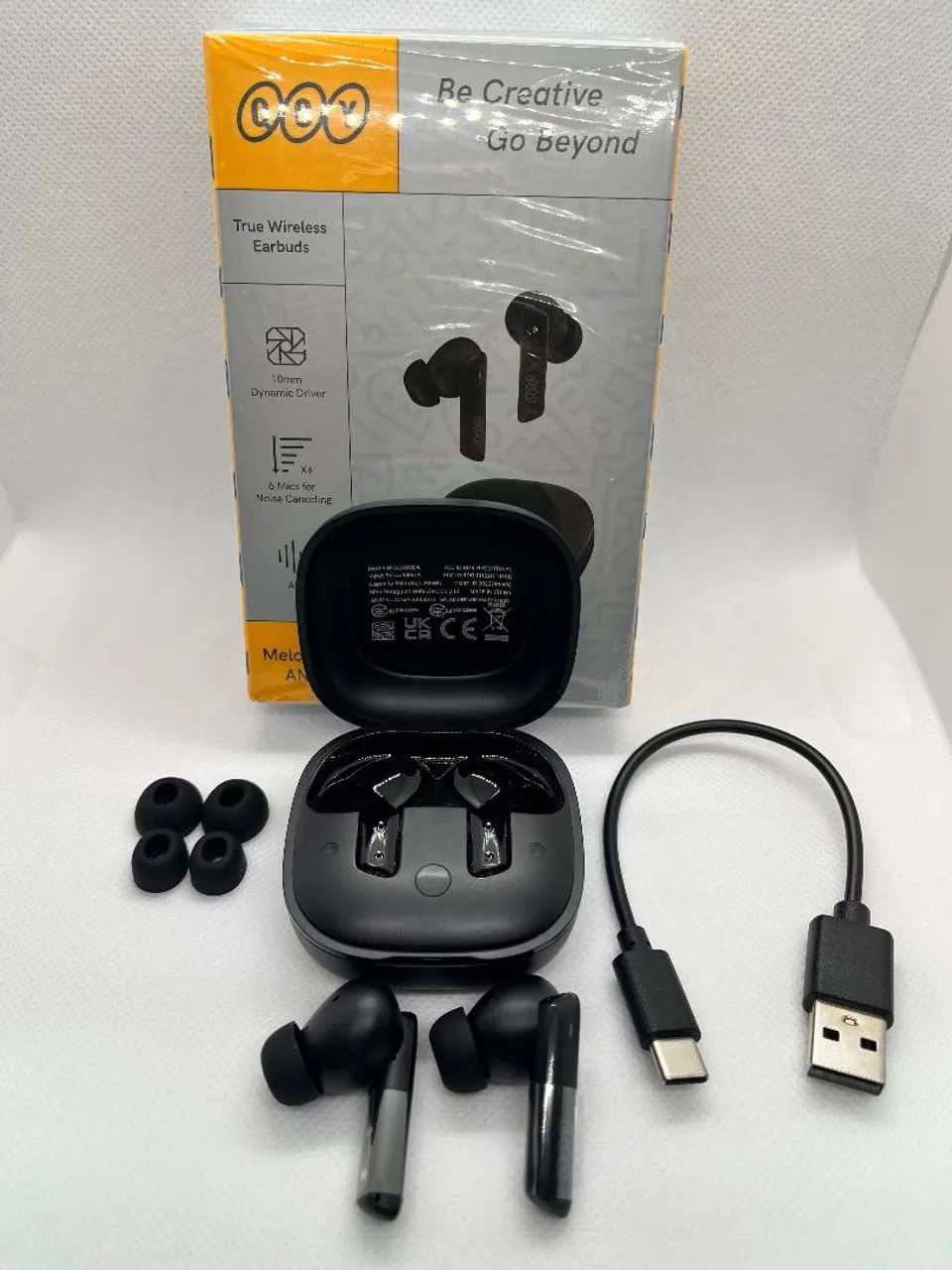 Fone bluetooth QCY Melobuds ANC HT05 Original - Foto 4