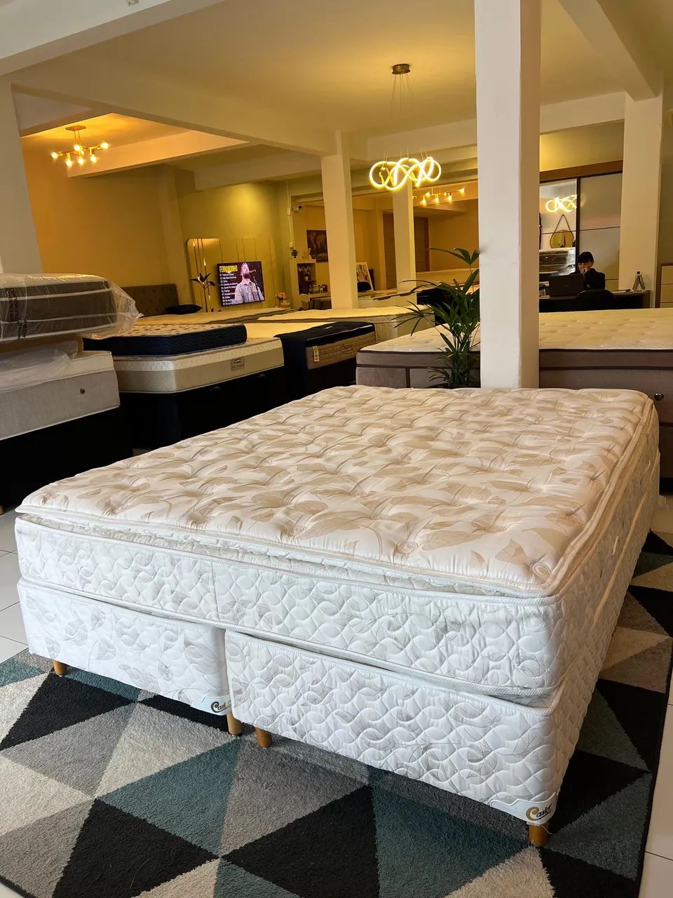 Cama de Casal CASTOR COMPLETA - Entrego!  - Foto 4
