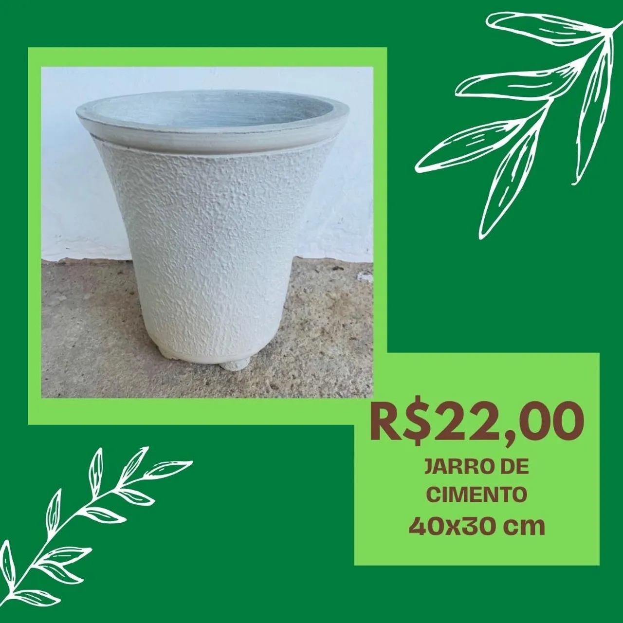 Jarros de cimento