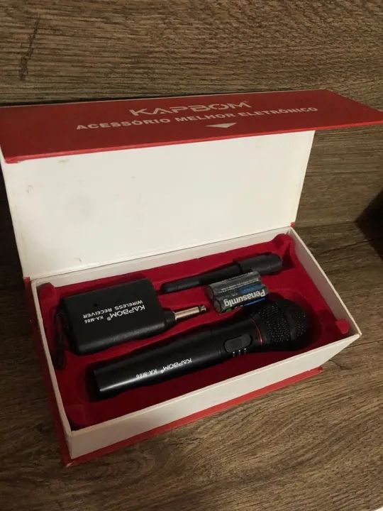 Microfone Sem Fio K-186 - Novo - Foto 2